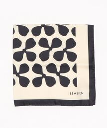 IENA | 【bembien/ベンビエン】SILKスカーフ(ホワイト)(バンダナ/スカーフ)