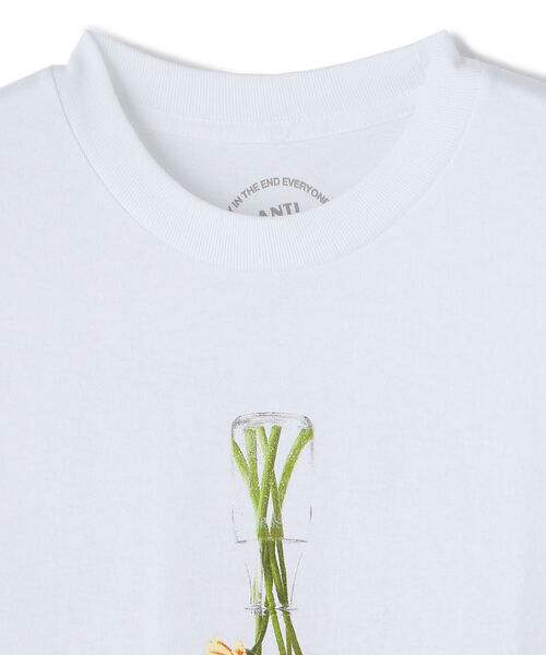 ANTI SOCIAL SOCIAL CLUB（アンチソーシャルソーシャルクラブ）の「AntiSocialSocialClub/アンチソーシャルソーシャルクラブ/HELLO/GOODBYE WHITE TEE（Tシャツ/カットソー・メンズ・ホワイト・MEDIUM/LARGE/X-LARGE）」の7枚目の写真