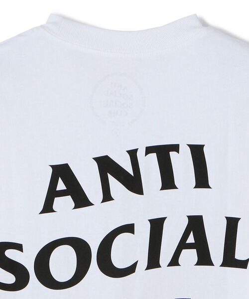 ANTI SOCIAL SOCIAL CLUB（アンチソーシャルソーシャルクラブ）の「AntiSocialSocialClub/アンチソーシャルソーシャルクラブ/HELLO/GOODBYE WHITE TEE（Tシャツ/カットソー・メンズ・ホワイト・MEDIUM/LARGE/X-LARGE）」の8枚目の写真