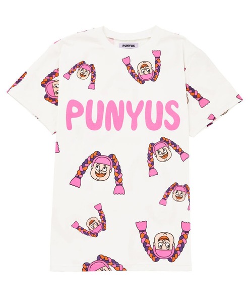 PUNYUS（プニュズ）の「NAOMIチャン総柄Ｔシャツ（Tシャツ/カットソー・レディース・ホワイト・1/4/3/2）」の11枚目の写真
