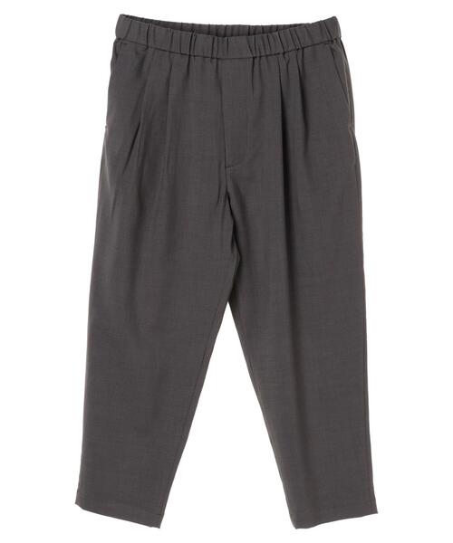 CRAFT STANDARD BOUTIQUE（クラフトスタンダードブティック）の「ストレッチPE2タックイージーパンツ　＊（その他パンツ・メンズ・チャコールグレー/チェック/ブルー系その他5・LL/M/L）」の5枚目の写真