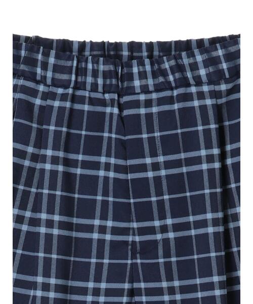 CRAFT STANDARD BOUTIQUE（クラフトスタンダードブティック）の「ストレッチPE2タックイージーパンツ　＊（その他パンツ・メンズ・チャコールグレー/チェック/ブルー系その他5・LL/M/L）」の11枚目の写真