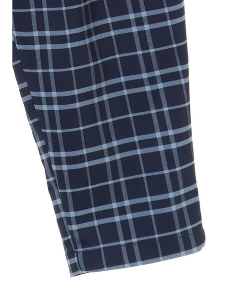 CRAFT STANDARD BOUTIQUE（クラフトスタンダードブティック）の「ストレッチPE2タックイージーパンツ　＊（その他パンツ・メンズ・チャコールグレー/チェック/ブルー系その他5・LL/M/L）」の13枚目の写真