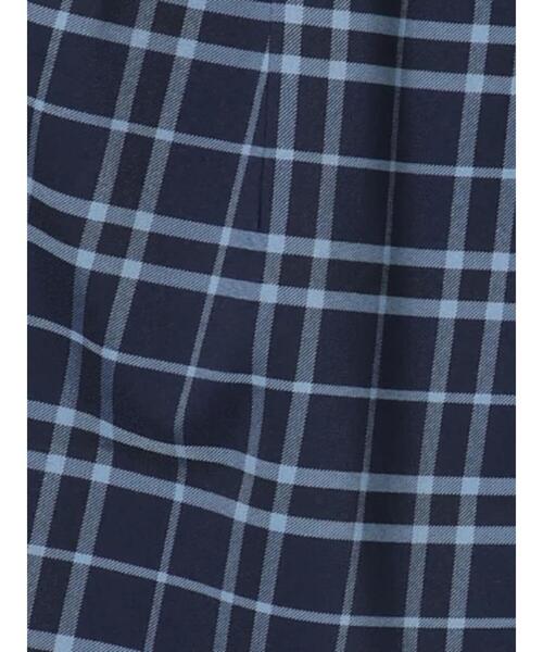 CRAFT STANDARD BOUTIQUE（クラフトスタンダードブティック）の「ストレッチPE2タックイージーパンツ　＊（その他パンツ・メンズ・チャコールグレー/チェック/ブルー系その他5・LL/M/L）」の15枚目の写真