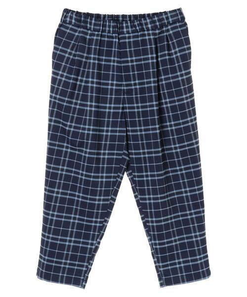 CRAFT STANDARD BOUTIQUE（クラフトスタンダードブティック）の「ストレッチPE2タックイージーパンツ　＊（その他パンツ・メンズ・チャコールグレー/チェック/ブルー系その他5・LL/M/L）」の18枚目の写真