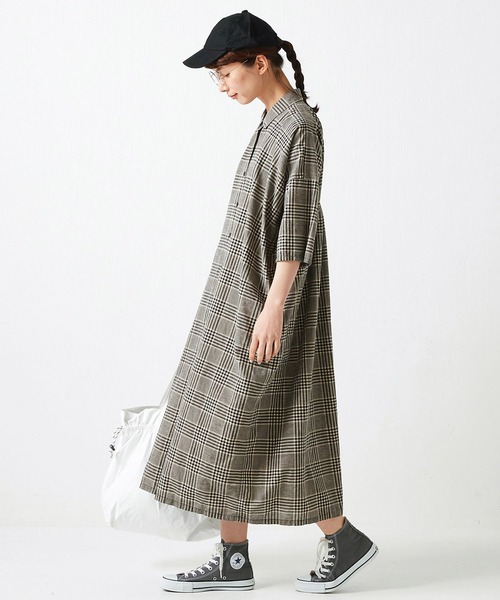 Sunny clouds(サニークラウズ)の「サニークラウズ ガウンワンピース〈レディース〉(ワンピース・レディース・ブラック系その他・MEDIUM/LARGE/X-LARGE/XX-LARGE/NM)」の8枚目の写真