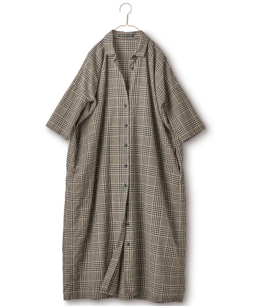 Sunny clouds(サニークラウズ)の「サニークラウズ ガウンワンピース〈レディース〉(ワンピース・レディース・ブラック系その他・MEDIUM/LARGE/X-LARGE/XX-LARGE/NM)」の10枚目の写真