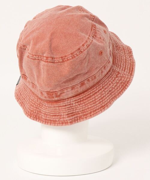 AZUL by moussy(アズールバイマウジー)の「NEWHATTAN×AZUL PIGMENT HAT/NEWHATTAN×AZULピグメントハット(ハット・メンズ・ネイビー/オフホワイト/オレンジ・FREE)」の4枚目の写真