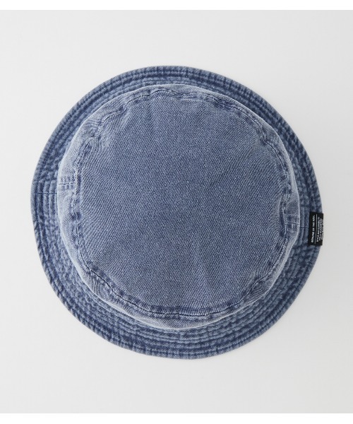 AZUL by moussy(アズールバイマウジー)の「NEWHATTAN×AZUL PIGMENT HAT/NEWHATTAN×AZULピグメントハット(ハット・メンズ・ネイビー/オフホワイト/オレンジ・FREE)」の7枚目の写真