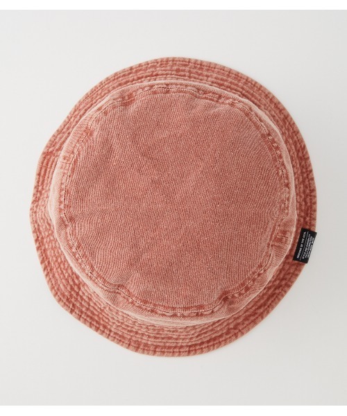 AZUL by moussy(アズールバイマウジー)の「NEWHATTAN×AZUL PIGMENT HAT/NEWHATTAN×AZULピグメントハット(ハット・メンズ・ネイビー/オフホワイト/オレンジ・FREE)」の12枚目の写真