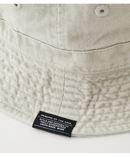 AZUL by moussy(アズールバイマウジー)の「NEWHATTAN×AZUL PIGMENT HAT/NEWHATTAN×AZULピグメントハット(ハット・メンズ・ネイビー/オフホワイト/オレンジ・FREE)」の18枚目の写真