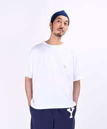 美品 45R フォーティファイブアール カッパ横向き刺繍908オーシャンTシャツ カットソー サイズ2 チャコールグレー レディース 古着 中古 45rpm - 美品 45R フォーティファイブアール カッパ横向き刺繍