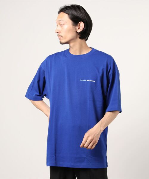 BEN DAVIS（ベンデイビス）の「【BENDAVIS／ベンデイビス】BEN MARKETING LOGO EXTRA SMOOTH　半袖Tシャツ（Tシャツ/カットソー・メンズ・ホワイト/ブラック/ブルー・M/L/XL）」の8枚目の写真