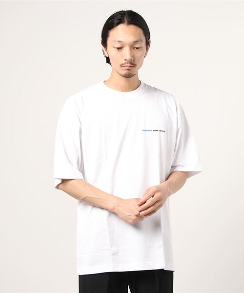 BEN DAVIS（ベンデイビス）の「【BENDAVIS／ベンデイビス】BEN MARKETING LOGO EXTRA SMOOTH　半袖Tシャツ（Tシャツ/カットソー・メンズ・ホワイト/ブラック/ブルー・M/L/XL）」の4枚目の写真