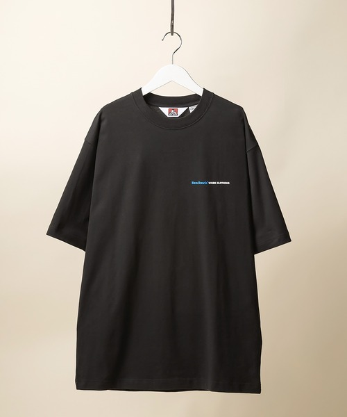 BEN DAVIS（ベンデイビス）の「【BENDAVIS／ベンデイビス】BEN MARKETING LOGO EXTRA SMOOTH　半袖Tシャツ（Tシャツ/カットソー・メンズ・ホワイト/ブラック/ブルー・M/L/XL）」の13枚目の写真