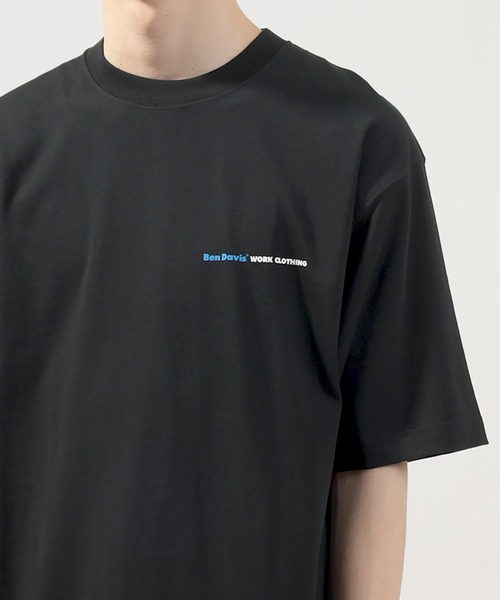 BEN DAVIS（ベンデイビス）の「【BENDAVIS／ベンデイビス】BEN MARKETING LOGO EXTRA SMOOTH　半袖Tシャツ（Tシャツ/カットソー・メンズ・ホワイト/ブラック/ブルー・M/L/XL）」の19枚目の写真