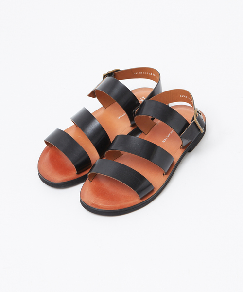 alfredoBANNISTER（アルフレッドバニスター）の「【販売店舗限定】バックストラップサンダル（サンダル・メンズ・ブラック/ダークブラウン・41/42/40/43/44）」の5枚目の写真