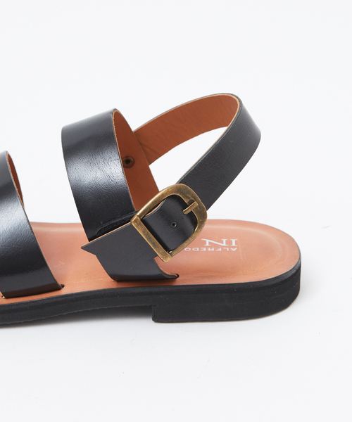 alfredoBANNISTER（アルフレッドバニスター）の「【販売店舗限定】バックストラップサンダル（サンダル・メンズ・ブラック/ダークブラウン・41/42/40/43/44）」の8枚目の写真