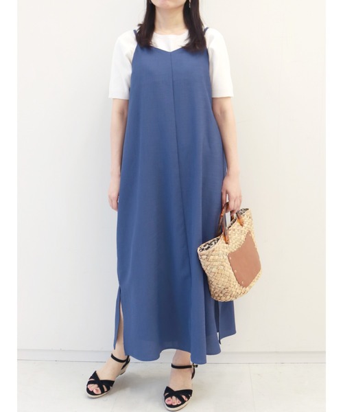 セール リネンライクキャミワンピース ワンピース Te Chichi テチチ のファッション