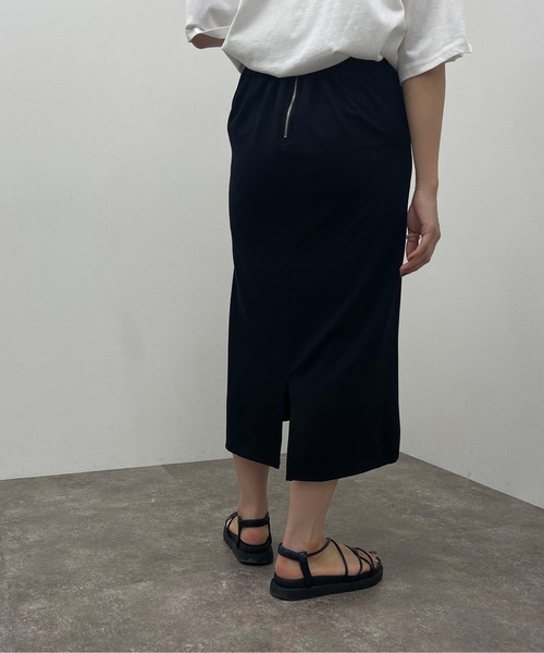 apres jour mignon（アプレジュールミニョン）の「ポンチナロースカート 【ZOZOTOWN限定アイテム】（スカート・レディース・グリーン/杢グレー/ブラック/ブルー・X-LARGE/フリー）」の16枚目の写真