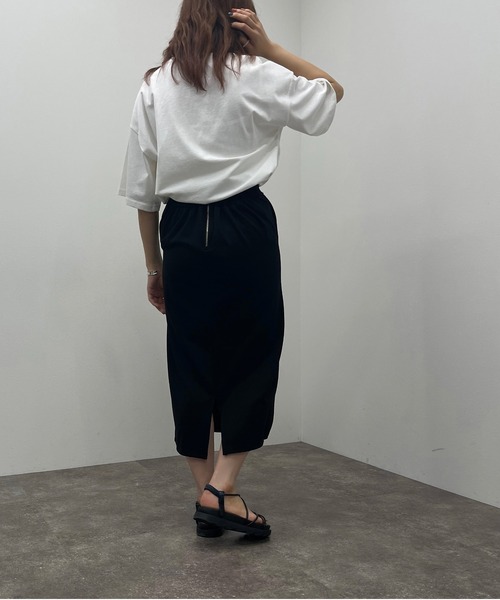 apres jour mignon（アプレジュールミニョン）の「ポンチナロースカート 【ZOZOTOWN限定アイテム】（スカート・レディース・グリーン/杢グレー/ブラック/ブルー・X-LARGE/フリー）」の20枚目の写真