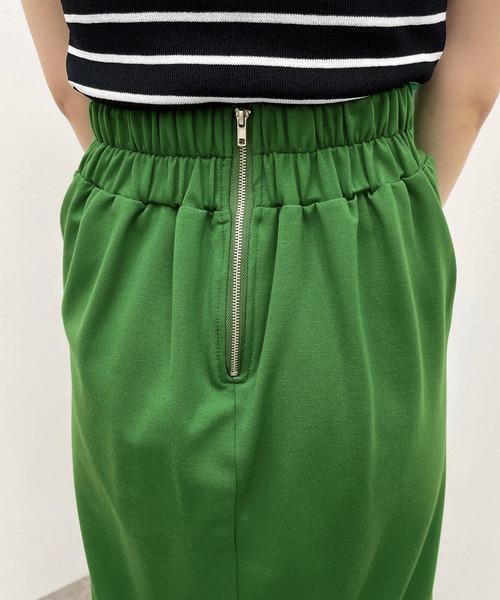 apres jour mignon（アプレジュールミニョン）の「ポンチナロースカート 【ZOZOTOWN限定アイテム】（スカート・レディース・グリーン/杢グレー/ブラック/ブルー・X-LARGE/フリー）」の6枚目の写真