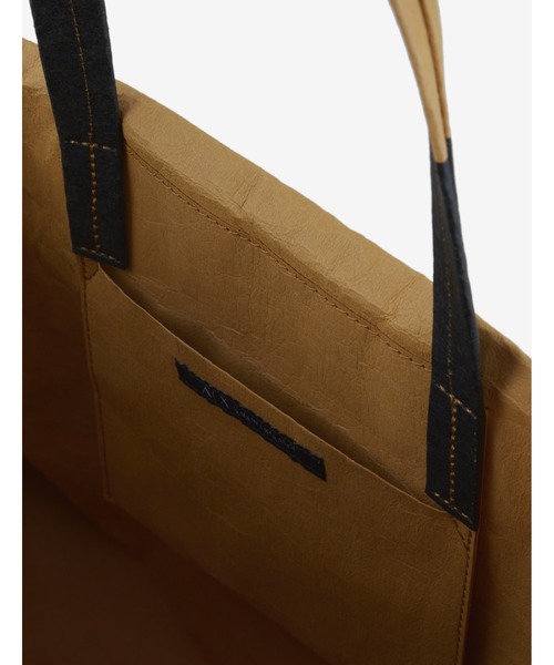 ARMANI EXCHANGE（アルマーニエクスチェンジ）の「【A|X アルマーニ エクスチェンジ】ペーパー　トートバッグ（トートバッグ・レディース・ベージュ/グレー/シルバー・FREE）」の13枚目の写真
