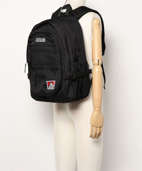BEN DAVIS（ベンデイビス）の「《BEN DAVIS》NEW MESH XL PACK　約32L（バックパック/リュック・レディース・ブラック・FREE）」の4枚目の写真