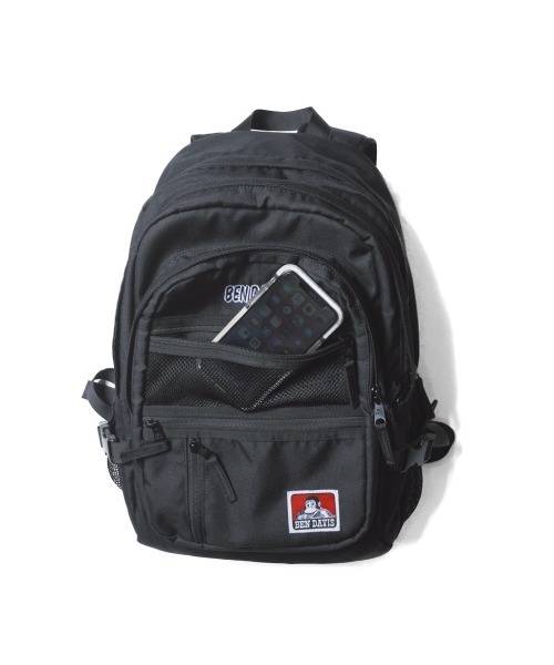 BEN DAVIS（ベンデイビス）の「《BEN DAVIS》NEW MESH XL PACK　約32L（バックパック/リュック・レディース・ブラック・FREE）」の5枚目の写真