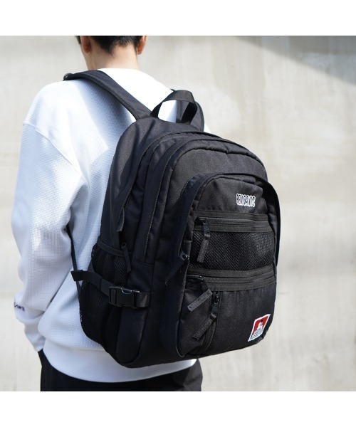 BEN DAVIS（ベンデイビス）の「《BEN DAVIS》NEW MESH XL PACK　約32L（バックパック/リュック・レディース・ブラック・FREE）」の12枚目の写真