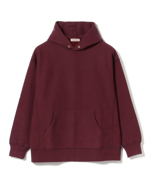 BEAMS LIGHTS（ビームスライツ）の「BEAMS LIGHTS / 裏毛 プルオーバー パーカ（パーカー・メンズ・ネイビー/ワイン/ライトグレー・SMALL/MEDIUM/LARGE）」の3枚目の写真