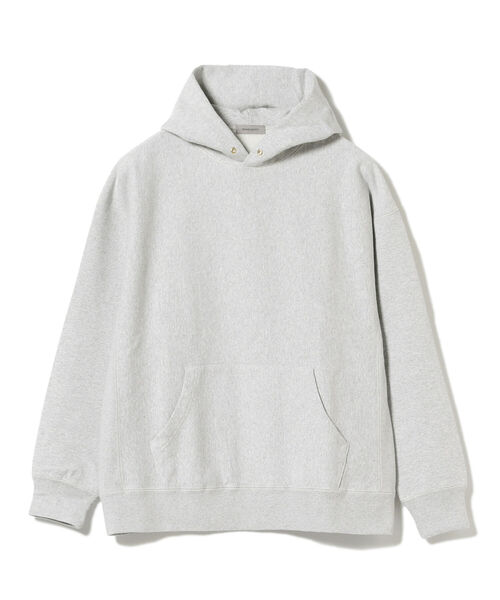 BEAMS LIGHTS（ビームスライツ）の「BEAMS LIGHTS / 裏毛 プルオーバー パーカ（パーカー・メンズ・ネイビー/ワイン/ライトグレー・SMALL/MEDIUM/LARGE）」の4枚目の写真