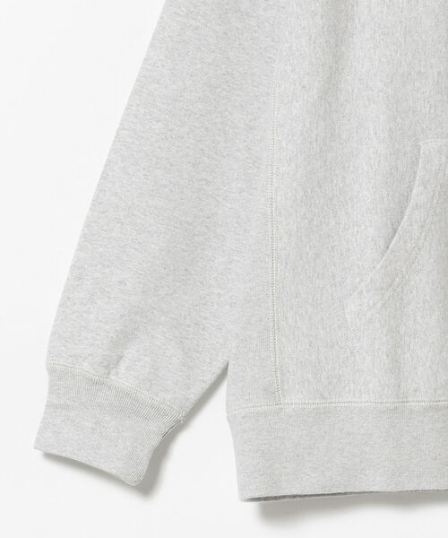 BEAMS LIGHTS（ビームスライツ）の「BEAMS LIGHTS / 裏毛 プルオーバー パーカ（パーカー・メンズ・ネイビー/ワイン/ライトグレー・SMALL/MEDIUM/LARGE）」の6枚目の写真