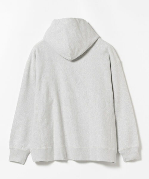 BEAMS LIGHTS（ビームスライツ）の「BEAMS LIGHTS / 裏毛 プルオーバー パーカ（パーカー・メンズ・ネイビー/ワイン/ライトグレー・SMALL/MEDIUM/LARGE）」の8枚目の写真
