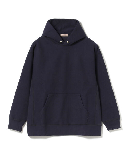 BEAMS LIGHTS（ビームスライツ）の「BEAMS LIGHTS / 裏毛 プルオーバー パーカ（パーカー・メンズ・ネイビー/ワイン/ライトグレー・SMALL/MEDIUM/LARGE）」の12枚目の写真