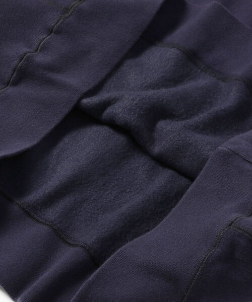 BEAMS LIGHTS（ビームスライツ）の「BEAMS LIGHTS / 裏毛 プルオーバー パーカ（パーカー・メンズ・ネイビー/ワイン/ライトグレー・SMALL/MEDIUM/LARGE）」の13枚目の写真