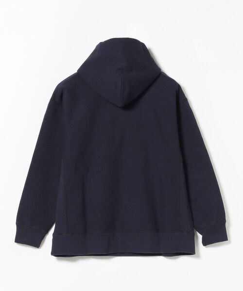 BEAMS LIGHTS（ビームスライツ）の「BEAMS LIGHTS / 裏毛 プルオーバー パーカ（パーカー・メンズ・ネイビー/ワイン/ライトグレー・SMALL/MEDIUM/LARGE）」の14枚目の写真
