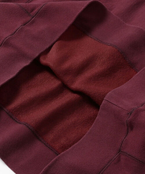 BEAMS LIGHTS（ビームスライツ）の「BEAMS LIGHTS / 裏毛 プルオーバー パーカ（パーカー・メンズ・ネイビー/ワイン/ライトグレー・SMALL/MEDIUM/LARGE）」の19枚目の写真