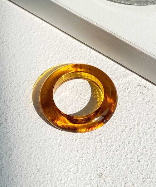 juweel（ユウェル）の「マーブル アクリルリング（リング・レディース・A/B/C/D/E/F・FREE）」の4枚目の写真