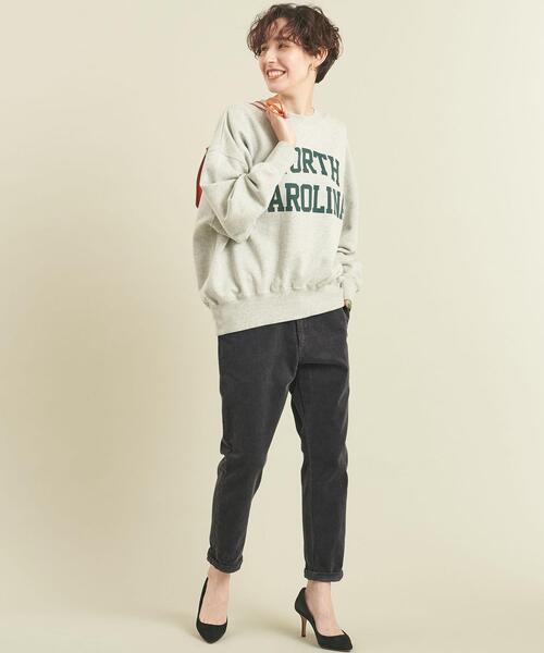 BEAUTY&YOUTH UNITED ARROWS(ビューティーアンドユースユナイテッドアローズ)の「【WEB限定】by ※11Wコーデュロイテーパードパンツ -ウォッシャブル- ∴(その他パンツ・レディース・オフホワイト/ダークグレー/ケリー/ライトブルー/ライラック・S/M/L)」の13枚目の写真