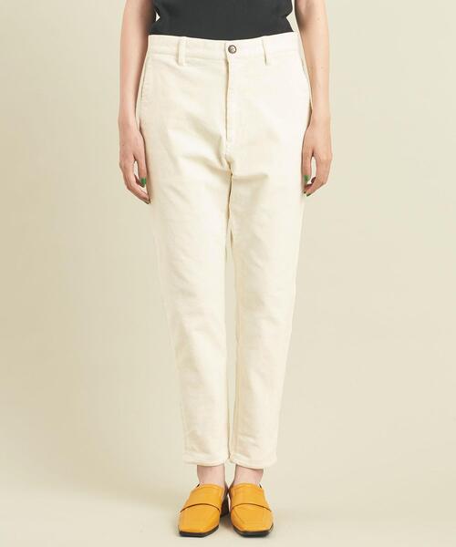BEAUTY&YOUTH UNITED ARROWS(ビューティーアンドユースユナイテッドアローズ)の「【WEB限定】by ※11Wコーデュロイテーパードパンツ -ウォッシャブル- ∴(その他パンツ・レディース・ダークグレー/ライトブルー/ライラック/オフホワイト/ケリー・L/M/S)」の7枚目の写真