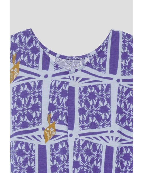 Design Tshirts Store graniph(デザイン ティーシャツ ストア グラニフ)の「ブックスアンドバード|2wayワンピース(ワンピース・レディース・パープル・FREE)」の10枚目の写真