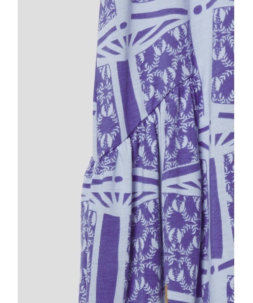 Design Tshirts Store graniph(デザイン ティーシャツ ストア グラニフ)の「ブックスアンドバード|2wayワンピース(ワンピース・レディース・パープル・FREE)」の3枚目の写真