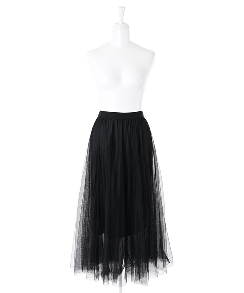 Narcissus（ナルシス）の「【Narcissus】チュールスカート（スカート・レディース・ホワイト/ブラック・FREE）」の14枚目の写真
