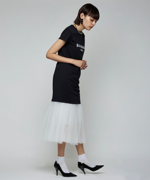 Narcissus（ナルシス）の「【Narcissus】チュールスカート（スカート・レディース・ホワイト/ブラック・FREE）」の16枚目の写真