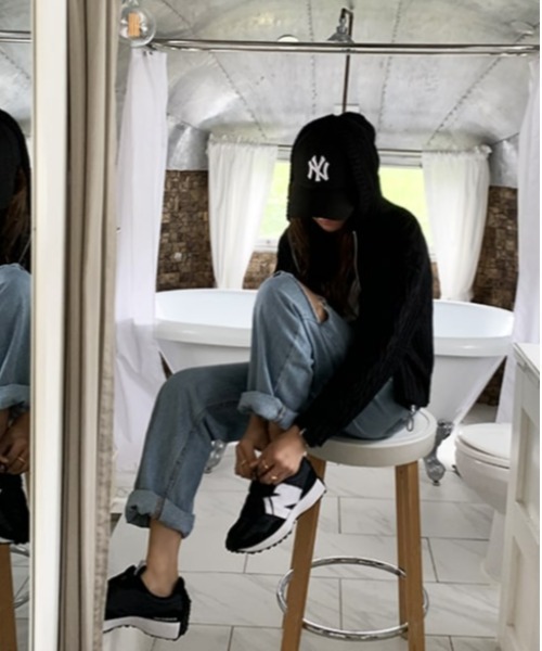 NANING9（ナンニング）の「NANING9 ニットジップパーカー（パーカー・レディース・ブラック・FREE）」の10枚目の写真