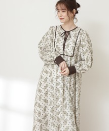 N.(N. Natural Beauty Basic) | 【S Size Line】◆バイカラーパイピングワンピース(ワンピース)