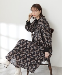 N.（N. Natural Beauty Basic） | 【S Size Line】◆バイカラーパイピングワンピース(ワンピース)