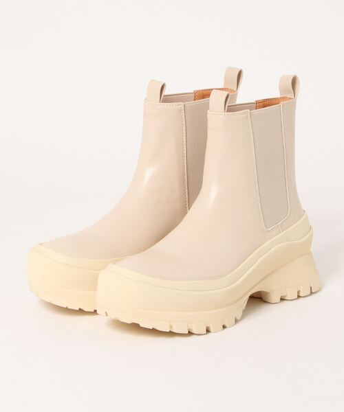 chuclla（チュクラ）の「【chuclla】【2021/AW】Vibram sole short boots chs21a029（ブーツ・レディース・ブラック/ホワイト・36/38/39/40/37）」の11枚目の写真