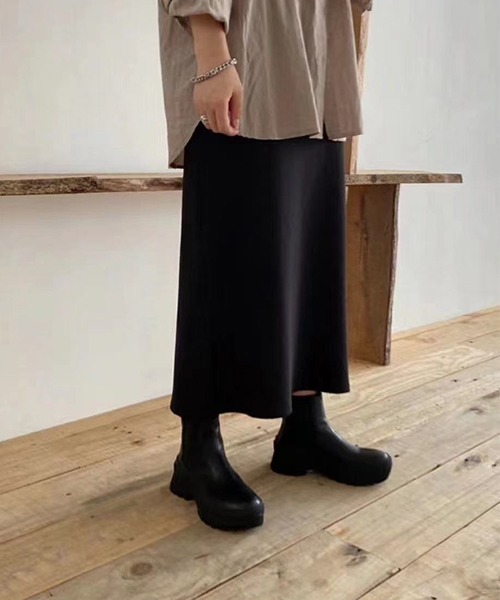 chuclla（チュクラ）の「【chuclla】【2021/AW】Vibram sole short boots chs21a029（ブーツ・レディース・ブラック/ホワイト・36/38/39/40/37）」の3枚目の写真